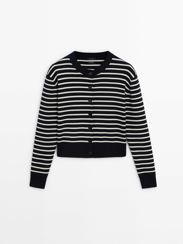 dropshipping Ethereal MD massidutti spring new style of women s casual commuter style striped slim fit crew neck sweater 