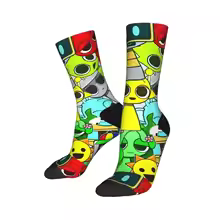  Fashion Unisex Striped Cotton Mid calf Warm Socks Sweat absorbent Anti friction Sports Socks Men Basketball Socks Running 