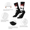  Hip hop Whole Lotta Red Playboi Carti Basketball Socks Polyester Long Socks for Unisex Sweat 