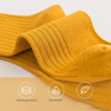 artisan crafted women s Multicolor Crew Socks with Equation Patterns Trendy Unique Comfortable Moisture wicking & Sweat 