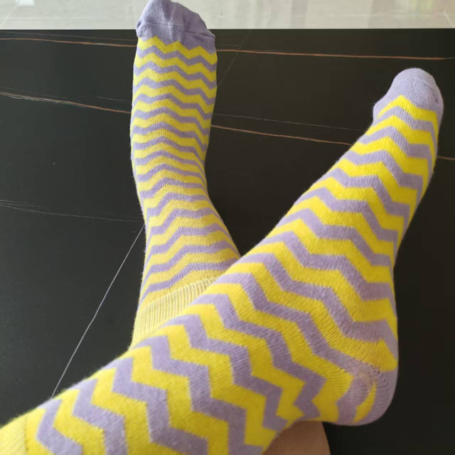 small batch orders Wave Stripes Cotton Socks women Solid Color Ankle Boot Styling Harajuku Christmas Girlfriend Gift Pink 