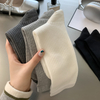 Special Offer New women s Socks Retro Casual Breathable Simple Solid Color Girls Crew Socks School Comfortable Female Long 