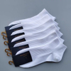 Deep Customization Unisex women Socks cotton Ankle Socks Pack Set Solid Color Short Cotton Low Cut Sock White Black Lot High 