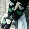 established buyer Cartoon Art Tabi Socks For women Harajuku Split Toe Socks High Quality Combed Cotton Thin Crew Cute Two Toe 
