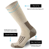 premium products Socks Warm Thicken Hiking Cushion Crew Socks For women Breathable Sports Socks Moisture Wicking Euro 