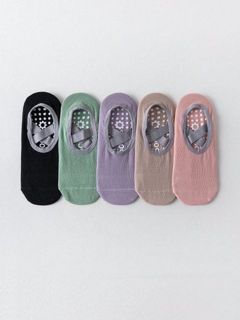 exclusive offers s socks Yoga for Women Nylon Pure Cotton Non Slip Section Bandage Sports Ballet Dance Sock Moisture
