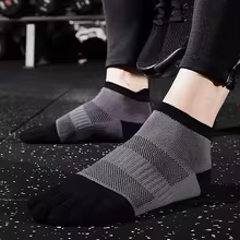  Sport Short Five Finger Socks s Breathable Comfortable Shaping Anti Friction Men's Socks With Toes Outdoor Basketball 