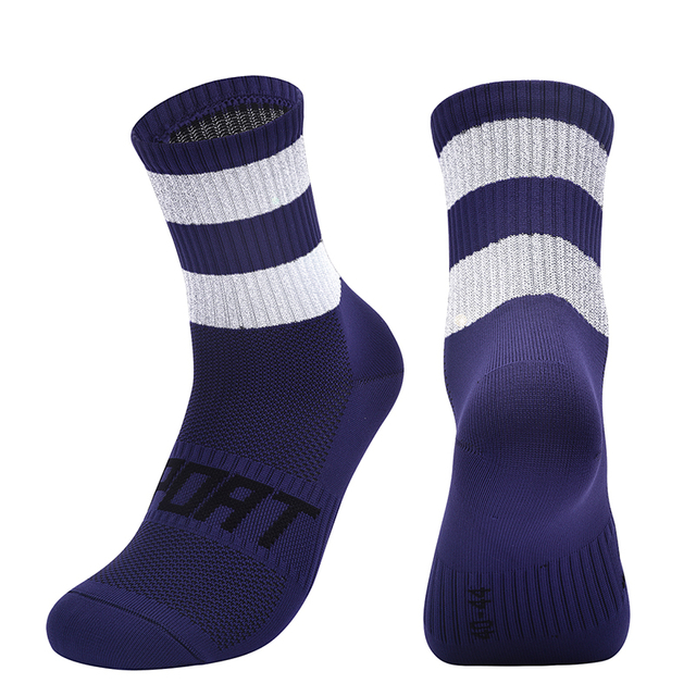 New Men Cycling Socks Breathable Running Bicycle Reflective Socks Women Outdoor Sport Football Basketball MTB Bike 