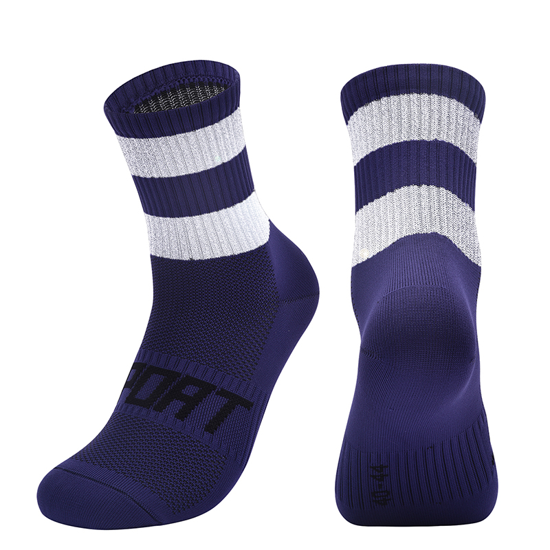  New Men Cycling Socks Breathable Running Bicycle Reflective Socks Women Outdoor Sport Football Basketball MTB Bike 