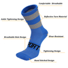  New Men Cycling Socks Breathable Running Bicycle Reflective Socks Women Outdoor Sport Football Basketball MTB Bike 