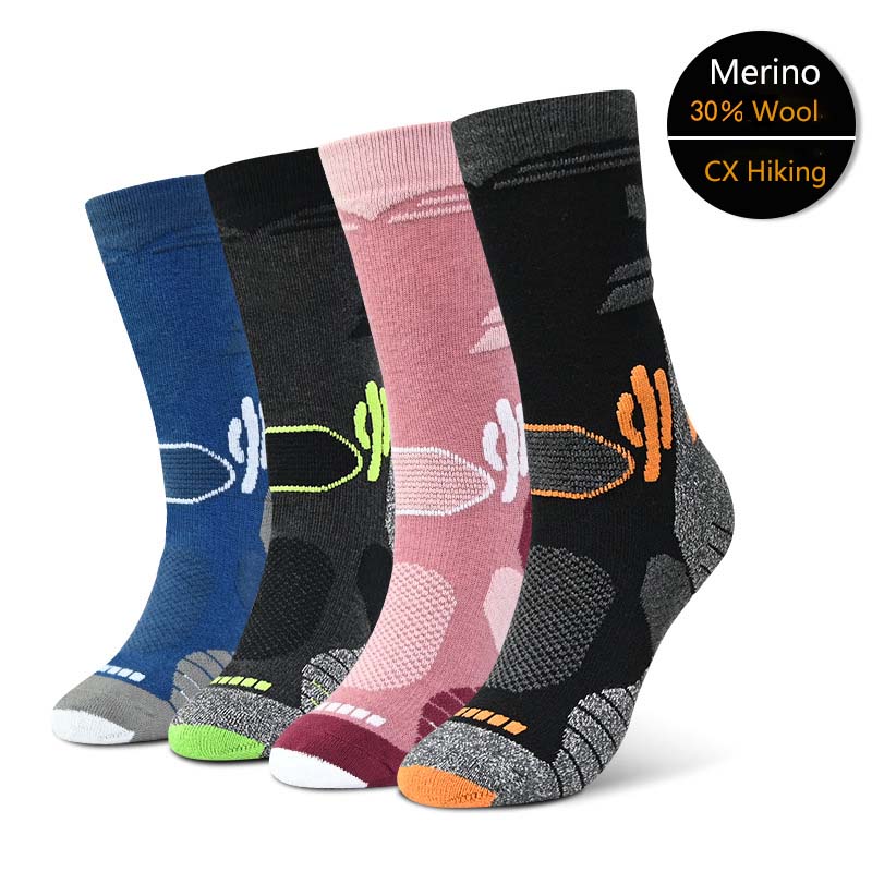 wholesale price Hiking Socks for women Autumn Winter Warm Hiking Trekking Skiing hunting Fishing Seamless Outdoor 