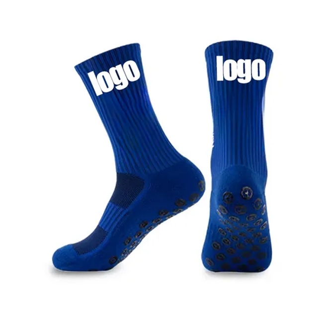High Quality Football Compression Non-Slip Crew Grip Anti Slip Men Sports Soccer Socks