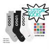 Custom Sokken Socken Sock-Stocking Athletic Sports Pilates Cotton Silicone Soccer Football Compression Man Men Crew Sports Anti Slip Non Skid Grip Socks