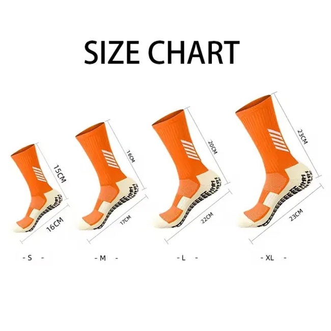 Professional Training Men′s Soccer Crew Socks Anti-Slip Grip Logo Cuff Thick Bottom Sweat Absorbing Sports Socks for Wear