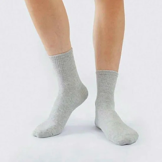 Black White and Grey Socks Men′s Short Socks for Summer Autumn and Winter Solid Color Men′s Short Boat Socks Invisible Socks Disposable Socks