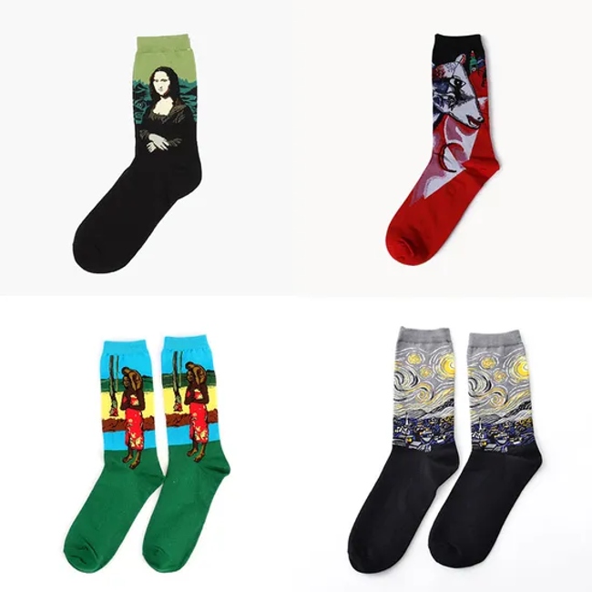 Low Price Fashion Unisex Women Men Fashion Cotton Wholesale Polyester Crew Socks