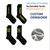 Cushion Design Logo Cotton Crew Athletic Men Sports Wholesale Women Unisex High Quality Custom Socks