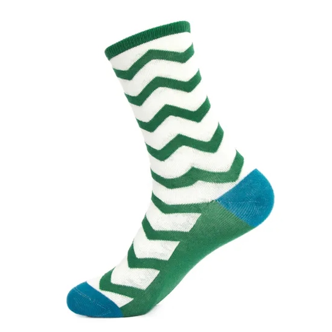 Men Women Unisex Jacquard Cotton Daily Casual Crew Socks