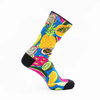 Low Price Crew Cotton Men Women Customized Fruits Printed Socks