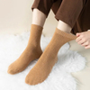 Wool Socks Women Hiking Winter Warm Thick Cozy Boot Thermal Solid Soft Sock for Ladies Crew Comfy Work Sock Men