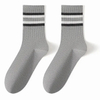 Color Block Crew Socks for Men, Breathable and Sweat-Absorbent
