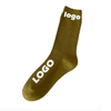 2024 Design Your Logo Fitness Crew Socks for Men Women Customized Sporty Socks for Summer Autumn