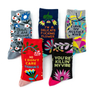 Custom Socks Men Women Unisex Designer Fashion Funny Cotton Happy Crew Dress Tube Socks Manufacturer