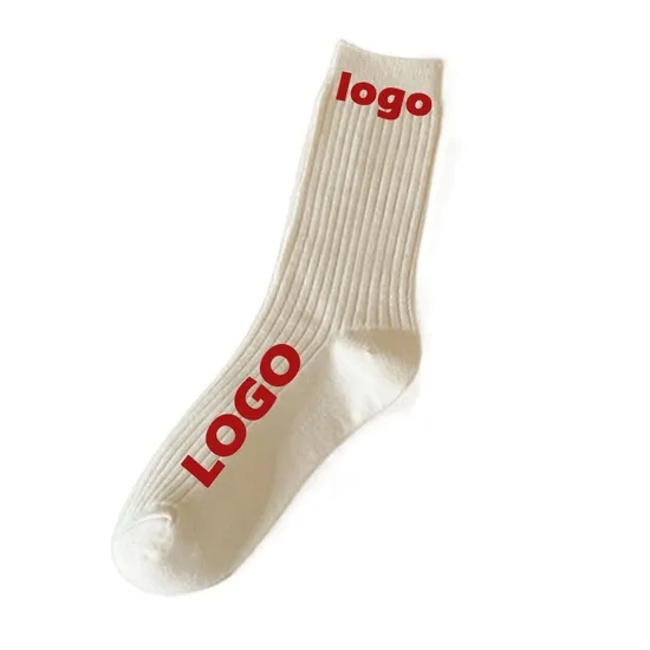 Fashion Trend Sport Soccer Football Plain Crew Socks Comfortable Breathable Athletic Socks for Men Women