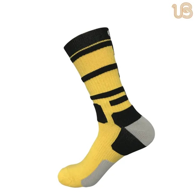 Men′s Coolmax Terry Sport Crew Socks