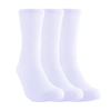 Multi-Size Pure White Towel Bottom Sports Socks Cotton Unisex Students MID-Calf High Top Thicker Running Basketball Socks