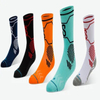 High Quality Cotton Men Pantyhose Women Toe Gym Custom Logo Tube Sock Thick Compression Cycling Basketball Elites Crew Sports Socks