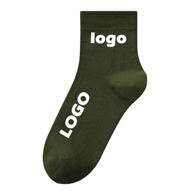 High Quality Summer Thin Cotton Breathable Sweat-Absorbent China White Mesh Piles Crew Socks for Women and Men