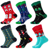 Xianghui Wholesale Funny Crew Men Christmas Fashion Happy Socks for Women