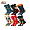 Customize Fashion Sock Cartoon Sock Knee High Sock Christmas Sock in Various Colors, Designs, Sizes and Material