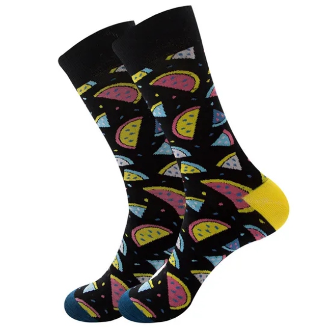 Fashion Sports Socks Men′ S Cotton Custom Socks Cartoon Crew Regular Male Sports Socks