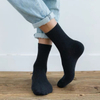 Custom Wholesale Men′s Black Mini Crew Coolmax Five Finger Injinjii Toe Socks