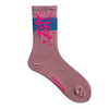 Custom Designer Fashion Crew Cotton Jacquard Socks Men Knitted Custom Logo Socks