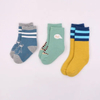 Custom Kawaii Toddler Baby Girl Bamboo Cotton Bulk Solid Color Anti Slip Non Slip Graphic Socks with Packaging Gift Box