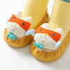 Baby Boy Girls Toddlers Moccasins Non Skid Indoor Socks Booties Rubber Sole Shoes