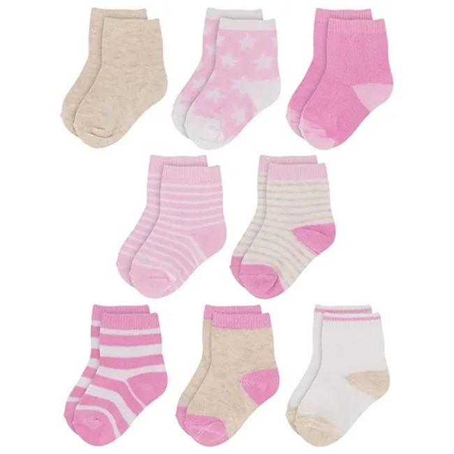 High Sale Custom Color Knitted Breathable Cotton Unisex Baby Soft Socks