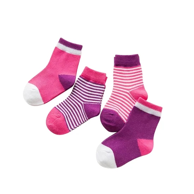 Anti Bacterial Breathable Skin Friendly Babies Fashion Lovely Cute Cotton Ankle Crew Soft Little Sock