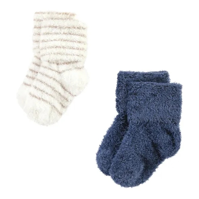 Wholesale Custom Design Cotton Winter Fuzzy Funny Crew Baby Unisex Socks