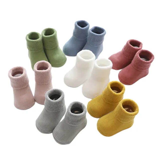 Baby Socks Warm Floor Newborn Thickened Cotton Soft Non Slip Kids Short Socks