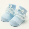 Nice Quality New Born Baby Lace Socks with Bow