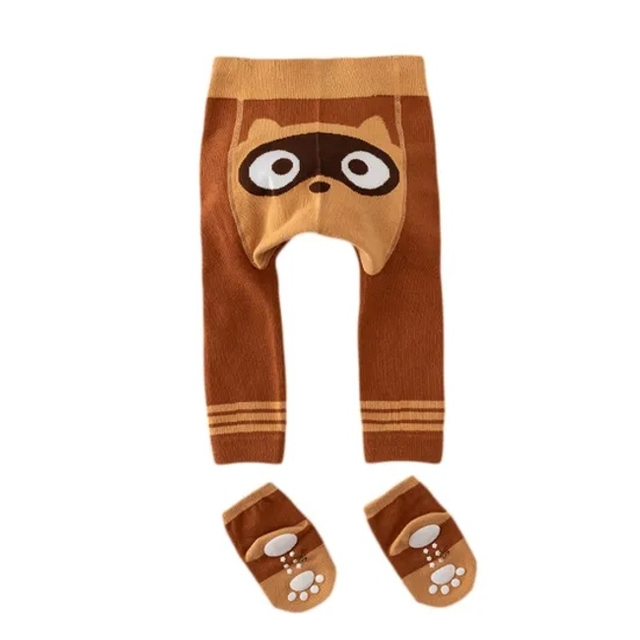Unisex Children Baby Kids Cotton Wholesale Non Slip Crawling Leggings Socks