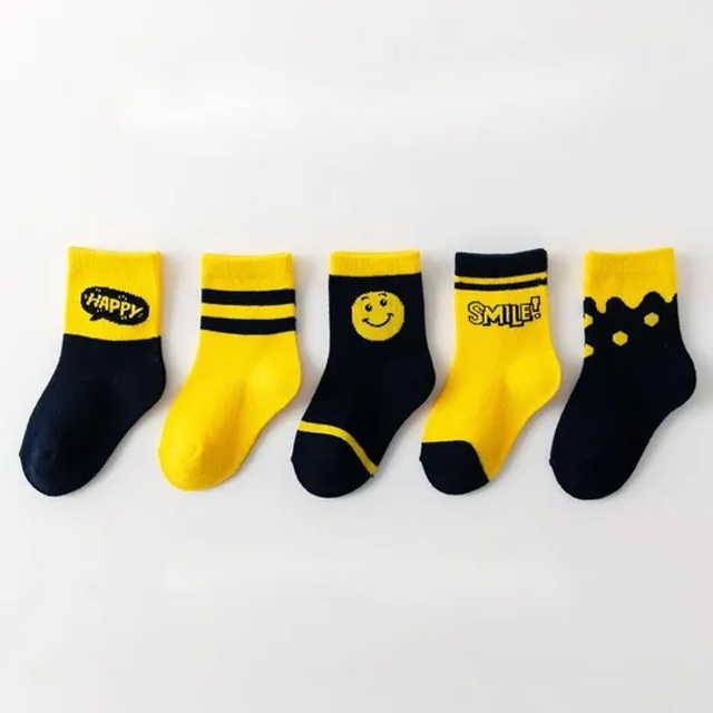 Customized Wholeseller Spring Autumn Winter Children Baby Infant Kids Cotton Jacquard Branded Ankle Crew Formal Socks