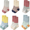 Pack Solid Color Seamless Toddler Baby Girls Boys Slouch Socks