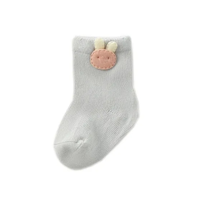 Spring and Autumn New Cute Cartoon Baby Socks Custom Logo