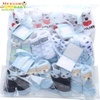  Pair Into Gift Bag Baby Girl Cotton Socks