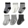  Hot Spring No Slip Kids Daily Crew Socks for Toddler Babies